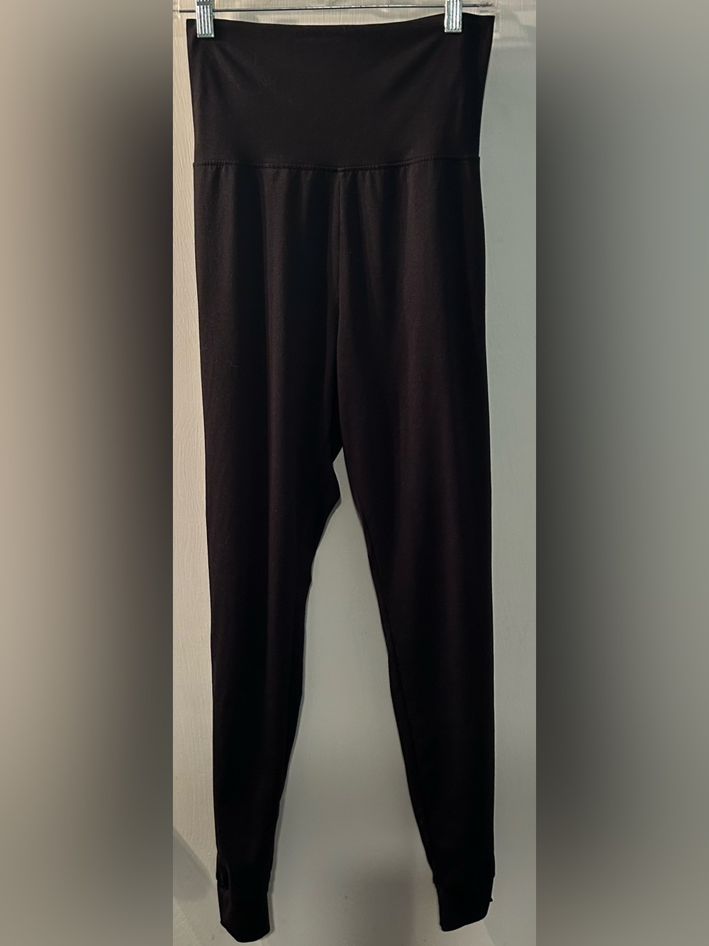 High-Waist Black Women's maternity Leggings Size S